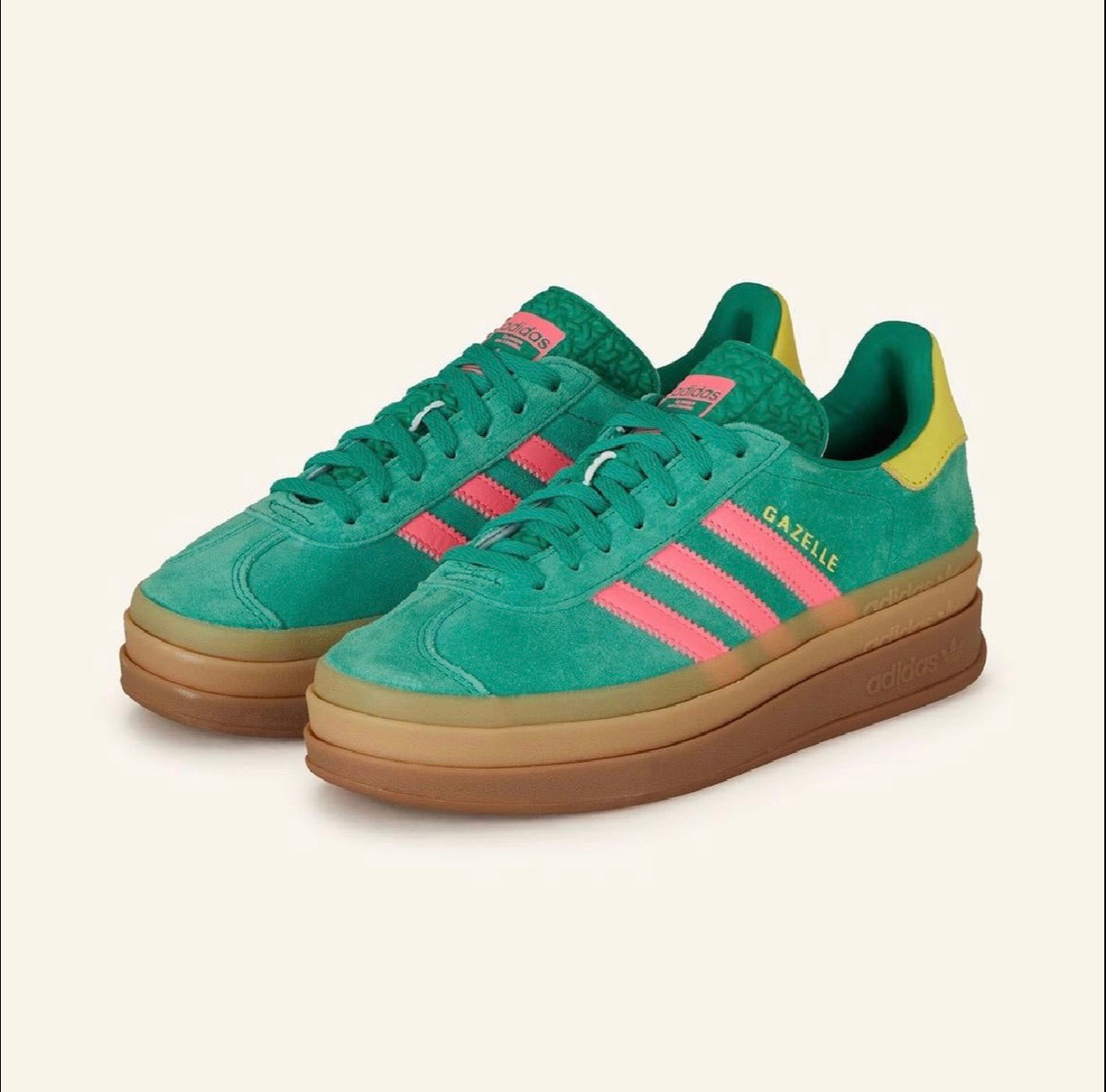GAZELLE BOLD VERDE ROSA
