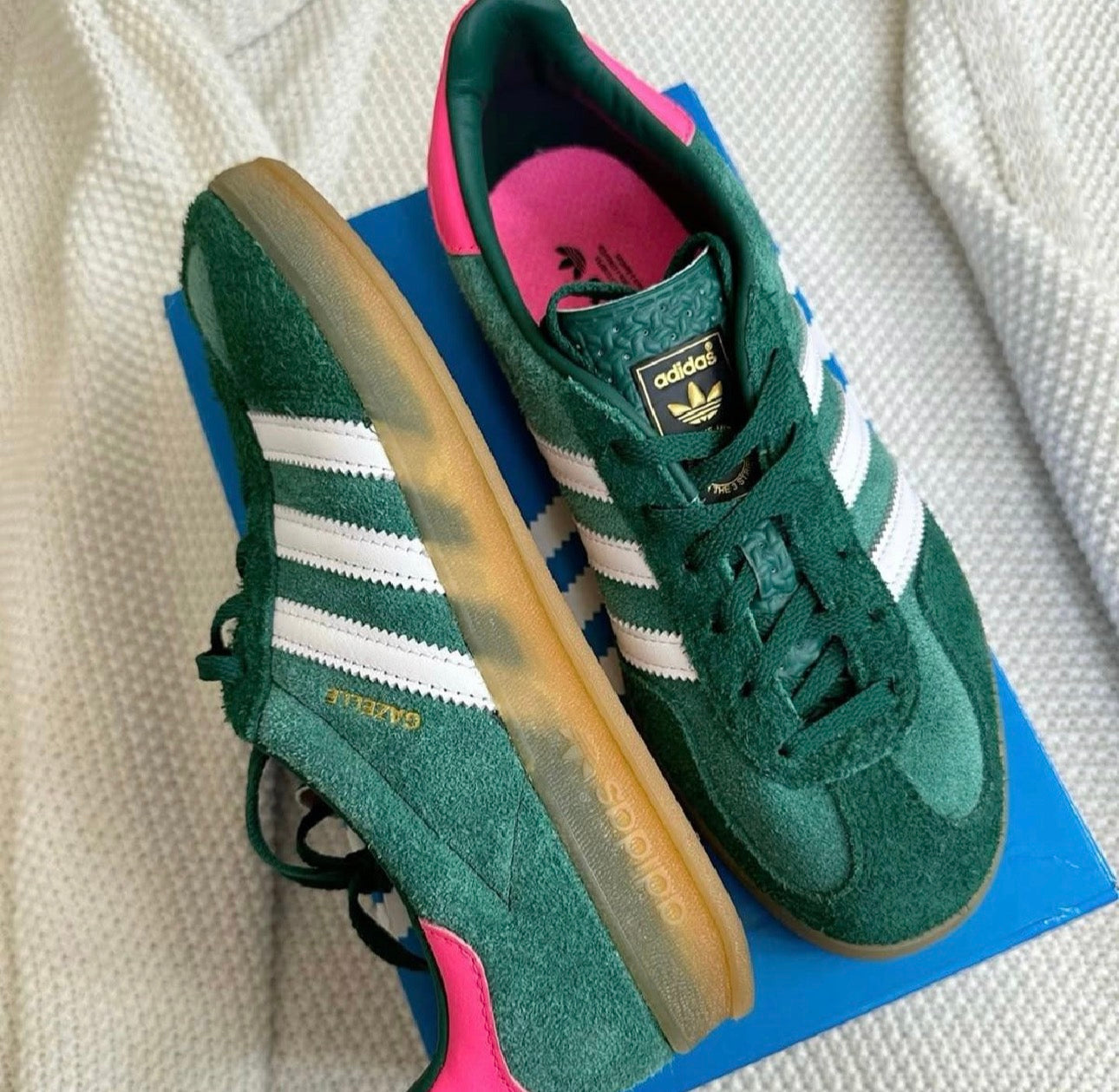 GAZELLE INDOOR VERDE PINK