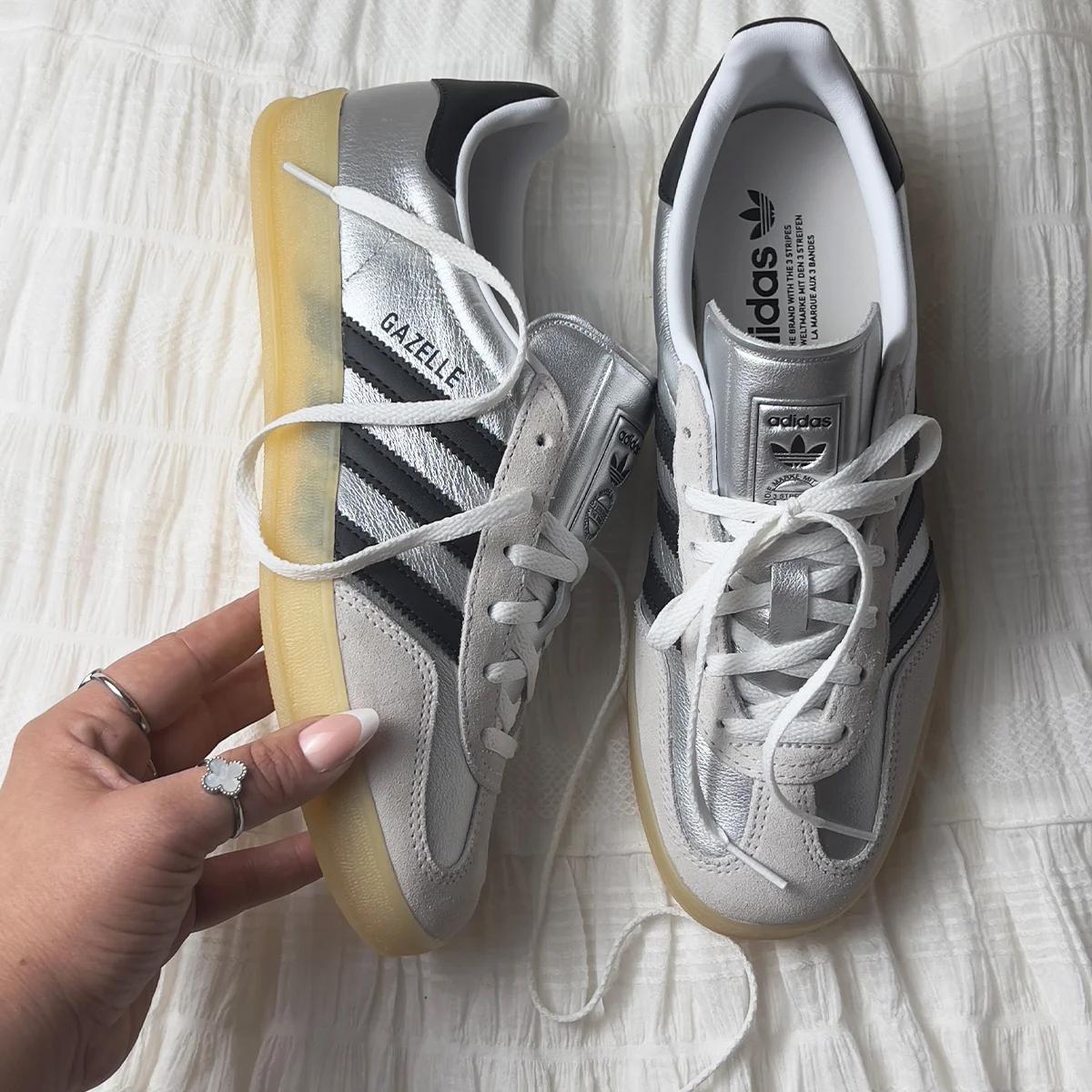 GAZELLE INDOOR PRATA PRETO